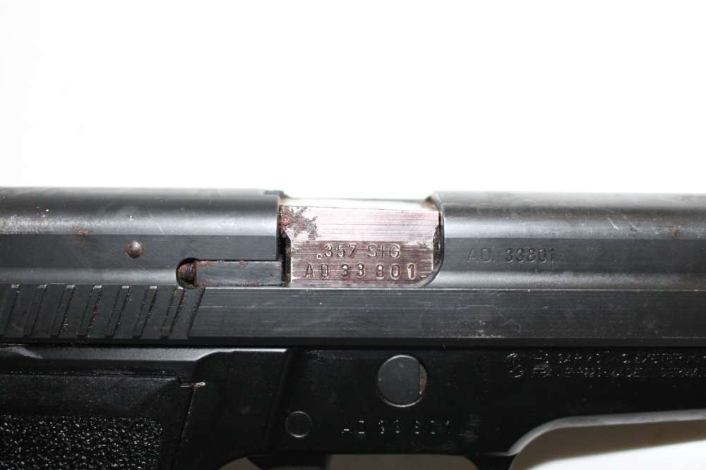 Sig Sauer P229 357 Sig Exeter Stainless slide Germany  Parts/Gunsmith Spcl-img-8