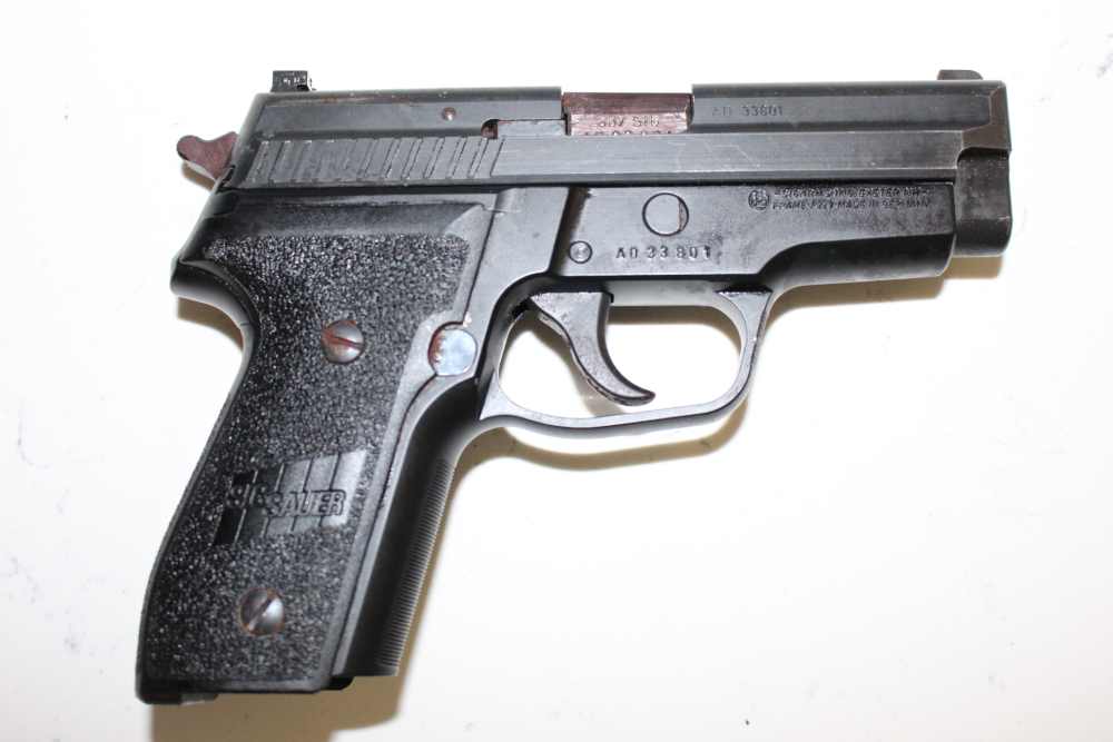 Sig Sauer P229 357 Sig Exeter Stainless slide Germany  Parts/Gunsmith Spcl-img-0