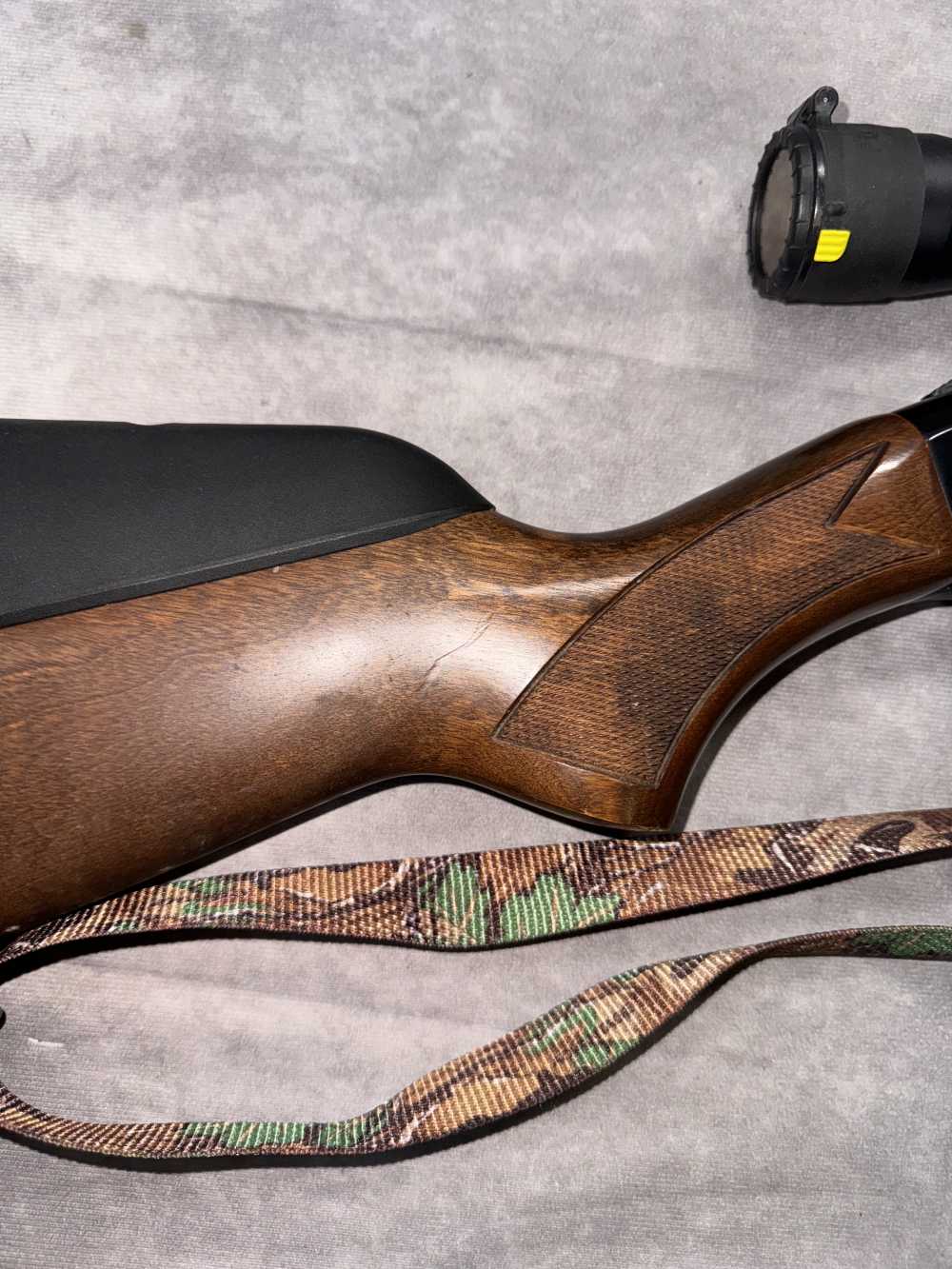 USED! MOSSBERG MODEL 500 A PUMP ACTION 12G RIFLED BARREL W/ LEUPOLD 2-7-img-4