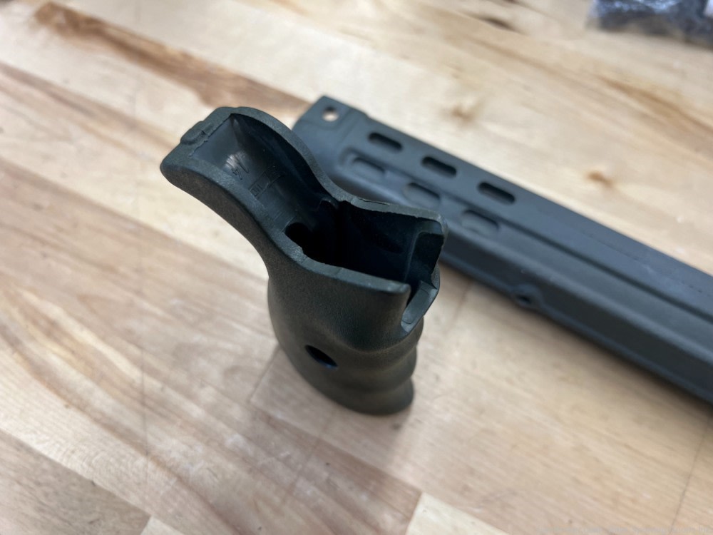 Heckler & Koch HK-91.308 - Slim handguard & Grip OD green -1983. -img-2