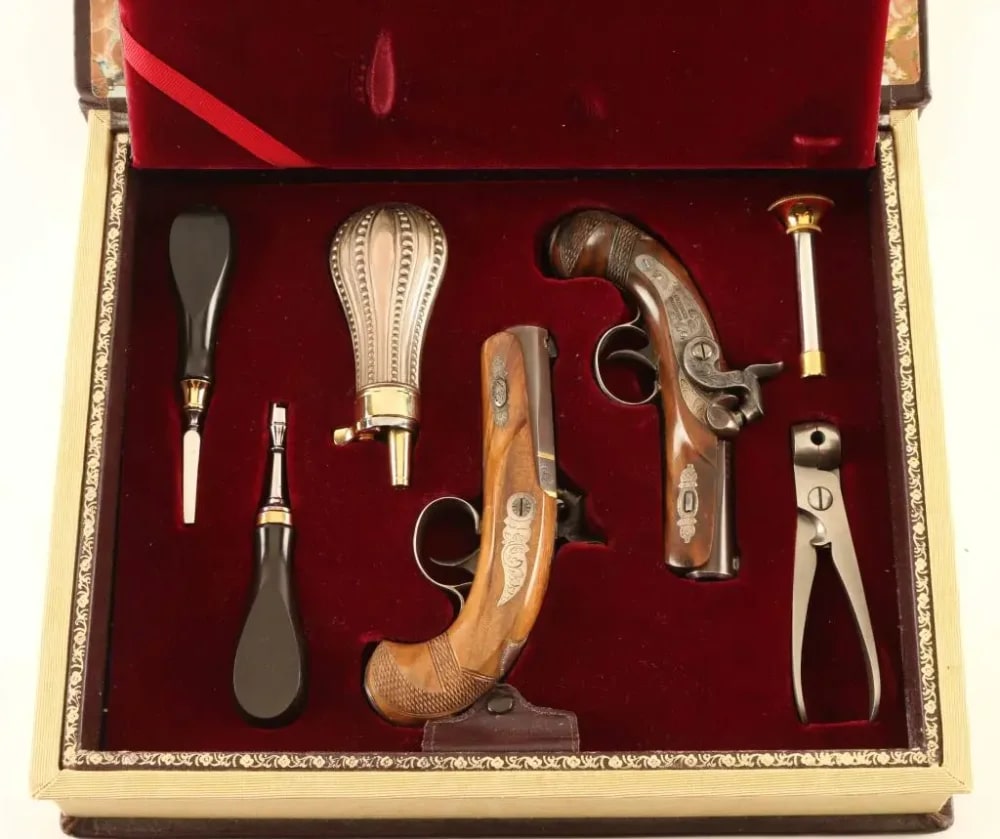 Henry Deringer Commemorative Pistol Set .41 Cal-img-1