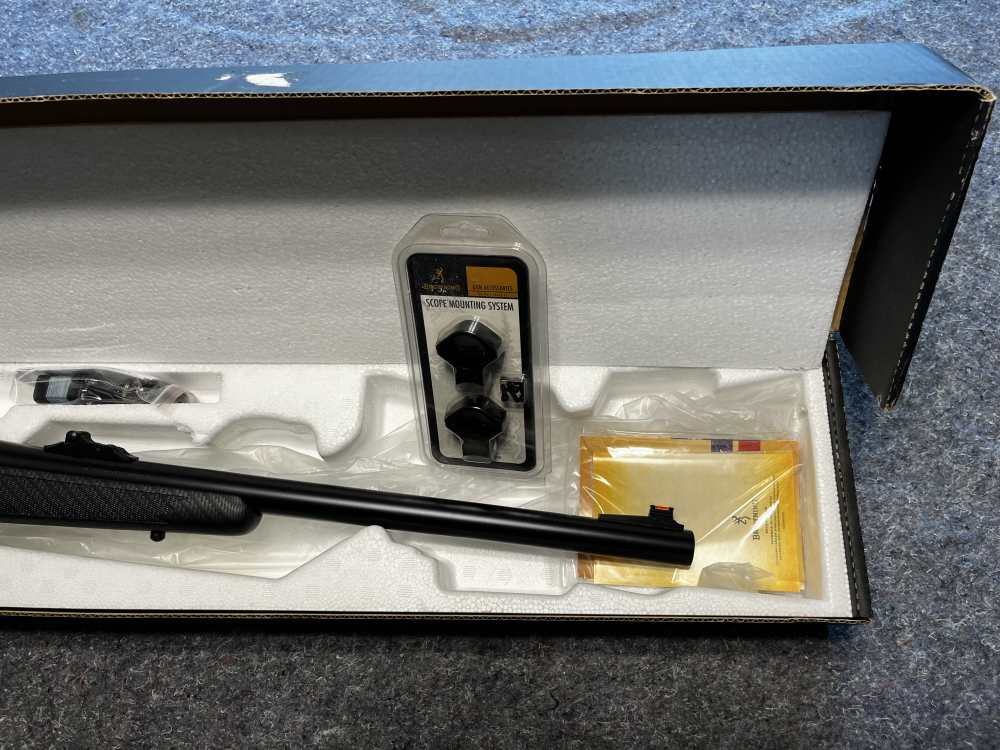 Browning A Bolt 12 ga Stalker Carbon fiber stock, Slug gun, unfired, box.-img-14