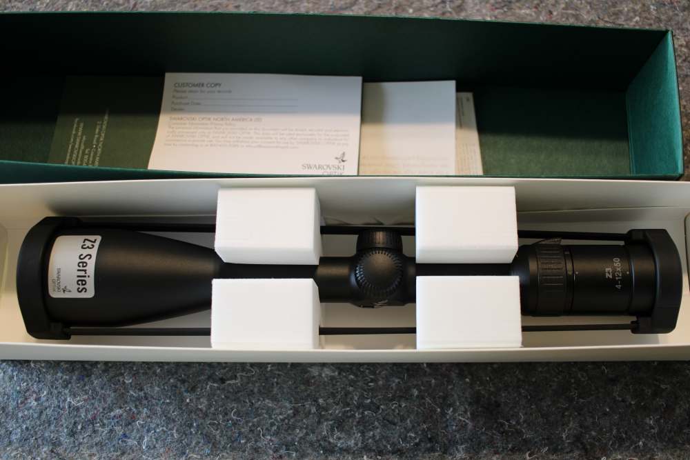 Swarovski Z3 4-12x50mm BRX reticle New in Box.-img-3