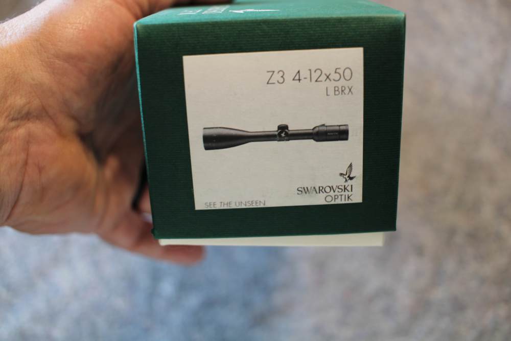 Swarovski Z3 4-12x50mm BRX reticle New in Box.-img-0