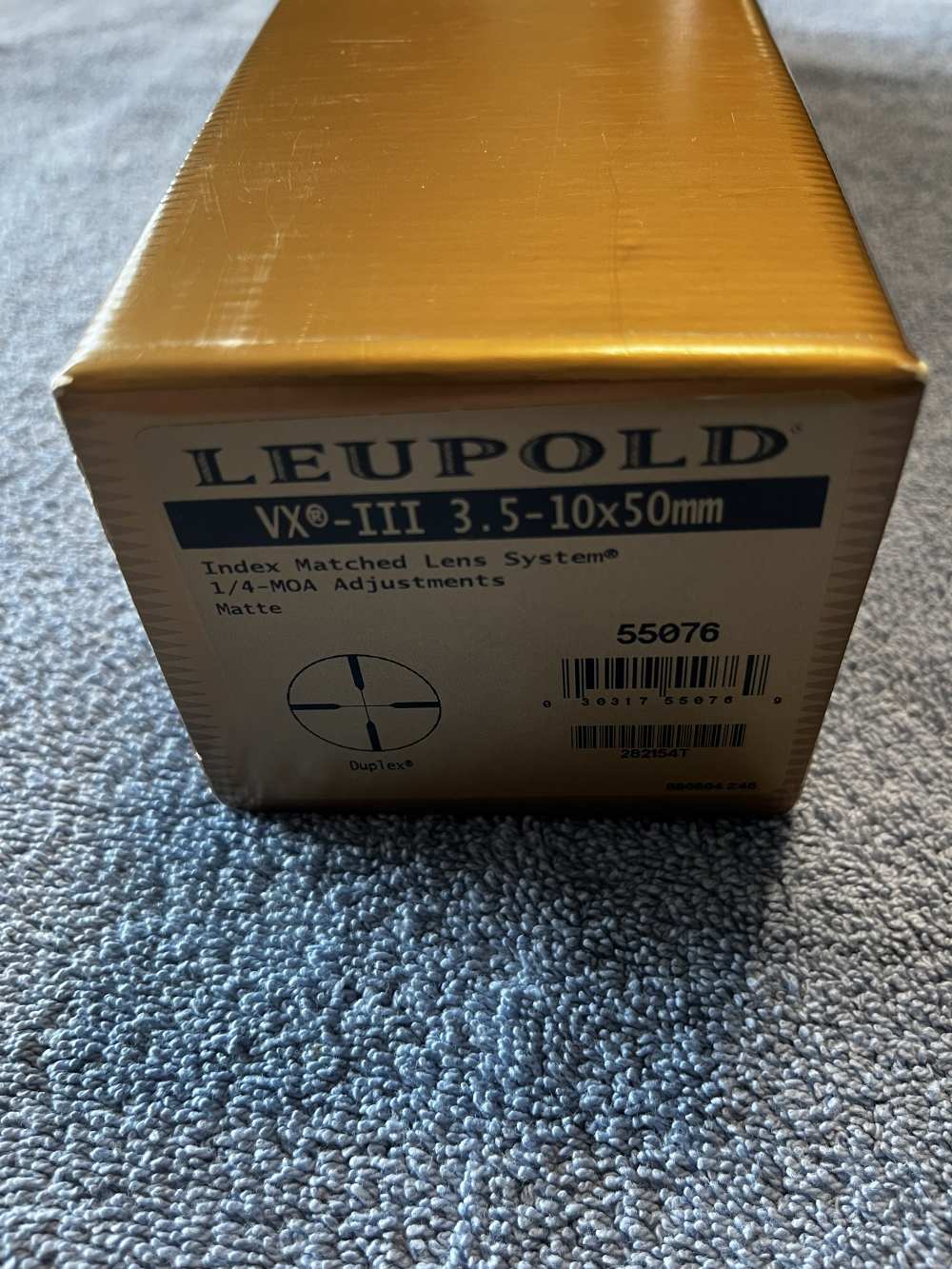 Leupold VX III 3.5-10x50mm Duplex matte. #55076 New-img-0