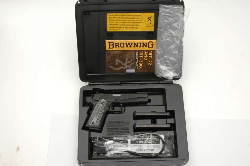 Browning Black Label Pro 1911-380 .380 acp 2015 mfg Ex! O-Box 3-Mags NO RES-img-2