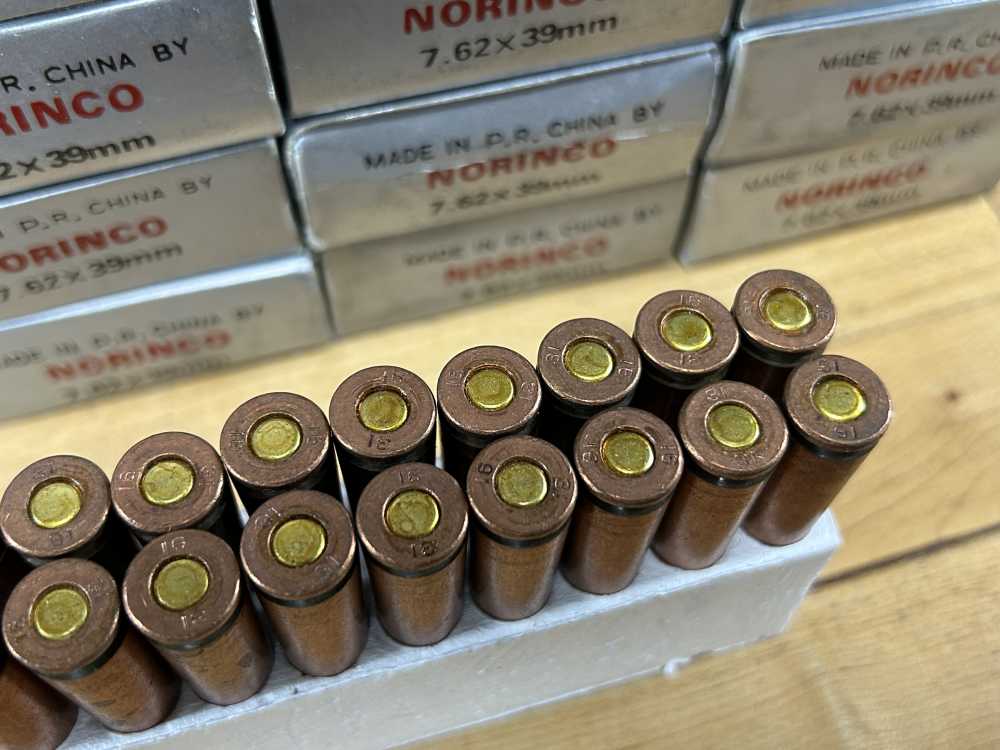 Norinco China North Industries 7.62x39 Lead Core Steel Case Collector Ammo -img-4