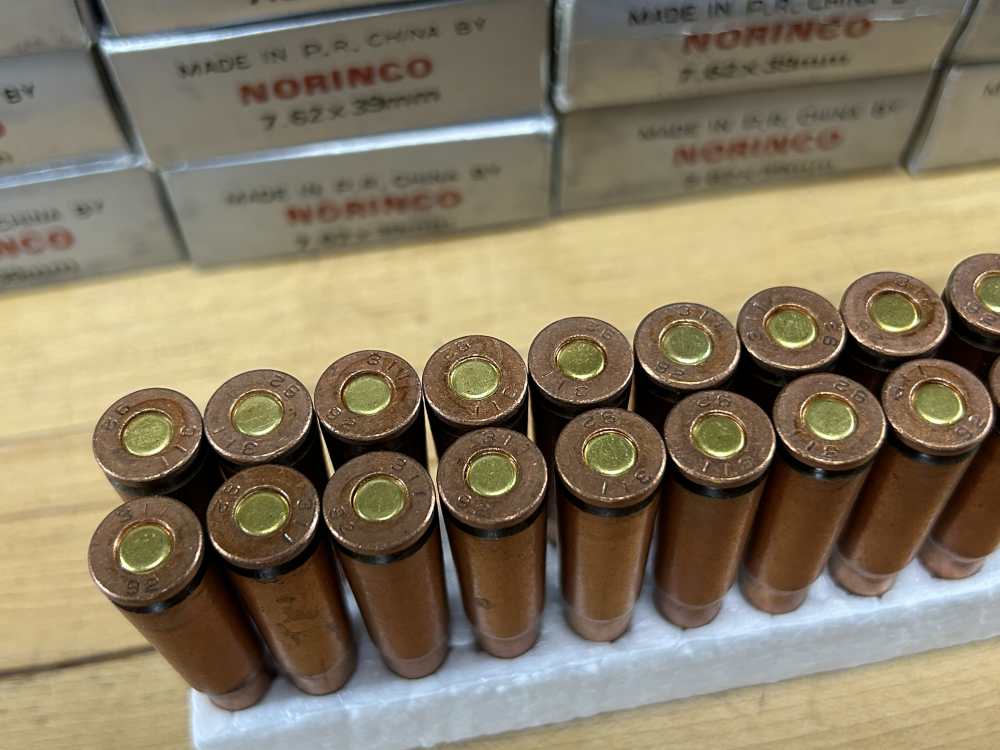Norinco China North Industries 7.62x39 Lead Core Steel Case Collector Ammo -img-8