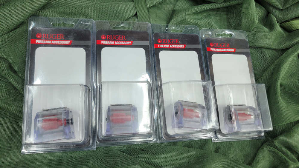 FOUR New Ruger 10/22 BX1-CLR Clear 10-Round Magazines-img-0