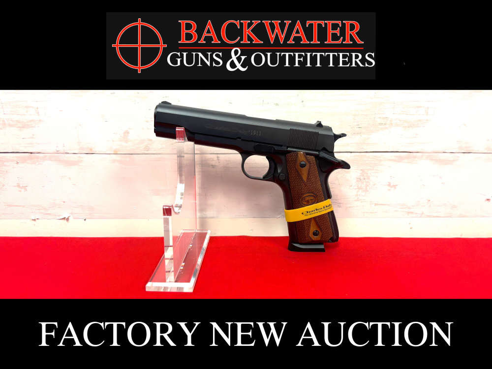Factory New Charles Daly 1911 Field Pistol 45ACP No Reserve!-img-0