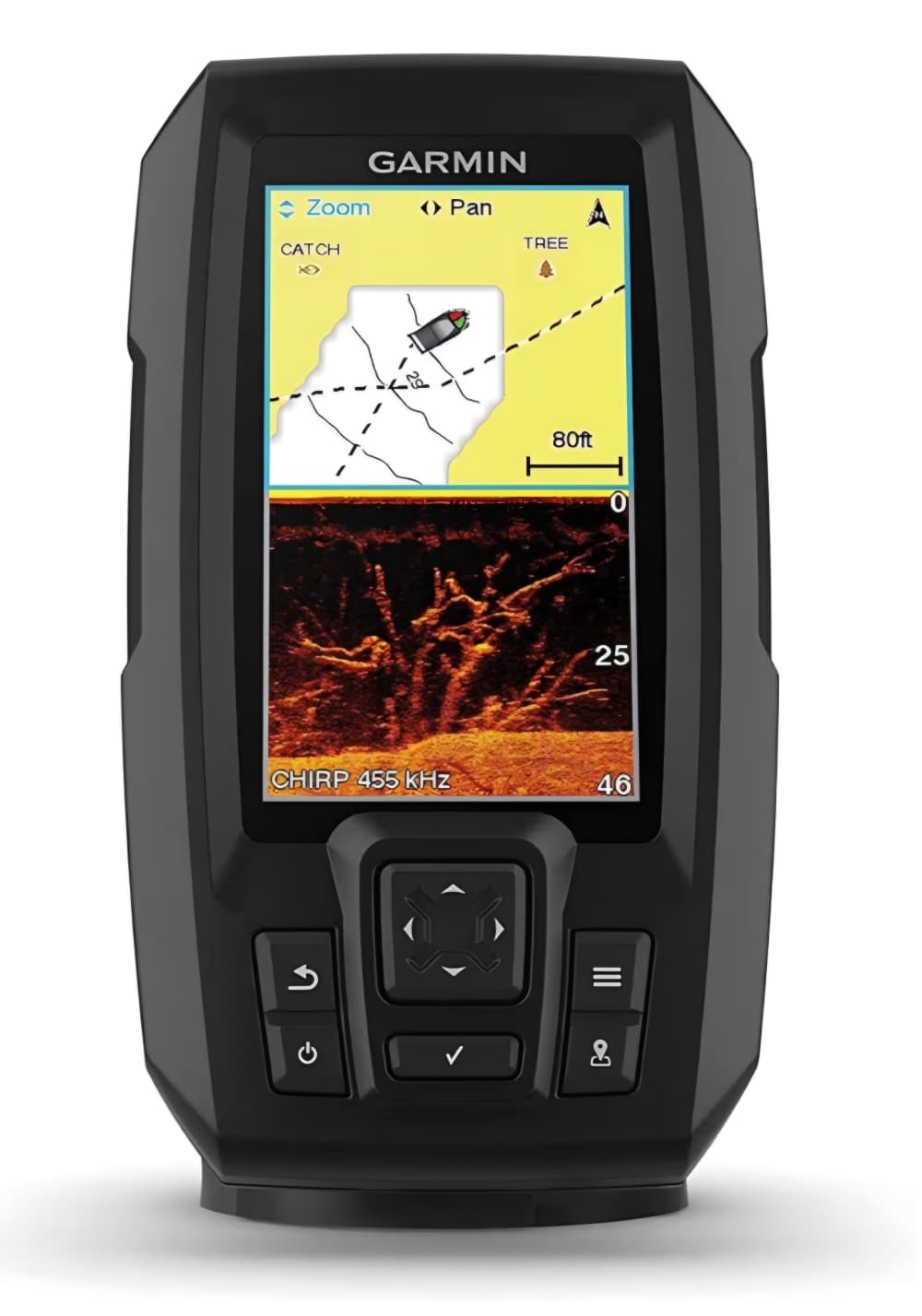 GARMIN STRIKER 4CV GPS FISH FIDER CLEAR VIEW, POWER UNIT AND MORE.-img-5