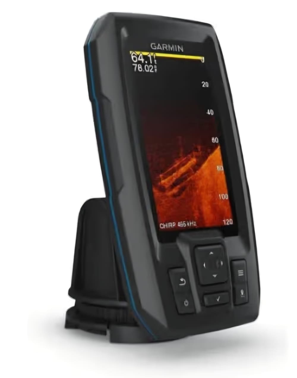GARMIN STRIKER 4CV GPS FISH FIDER CLEAR VIEW, POWER UNIT AND MORE.-img-4
