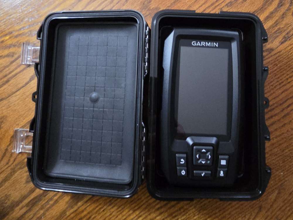 GARMIN STRIKER 4CV GPS FISH FIDER CLEAR VIEW, POWER UNIT AND MORE.-img-6