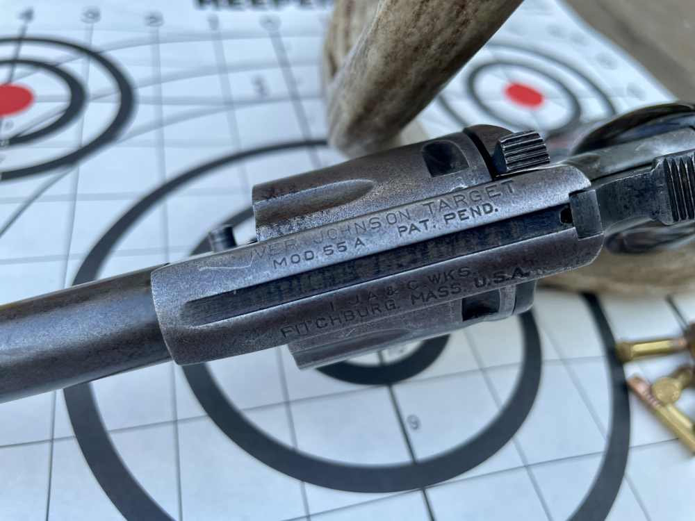 Iver Johnson Target Model 55A 8-Shot Double Action 22LR Revolver (C&R A-OK)-img-3