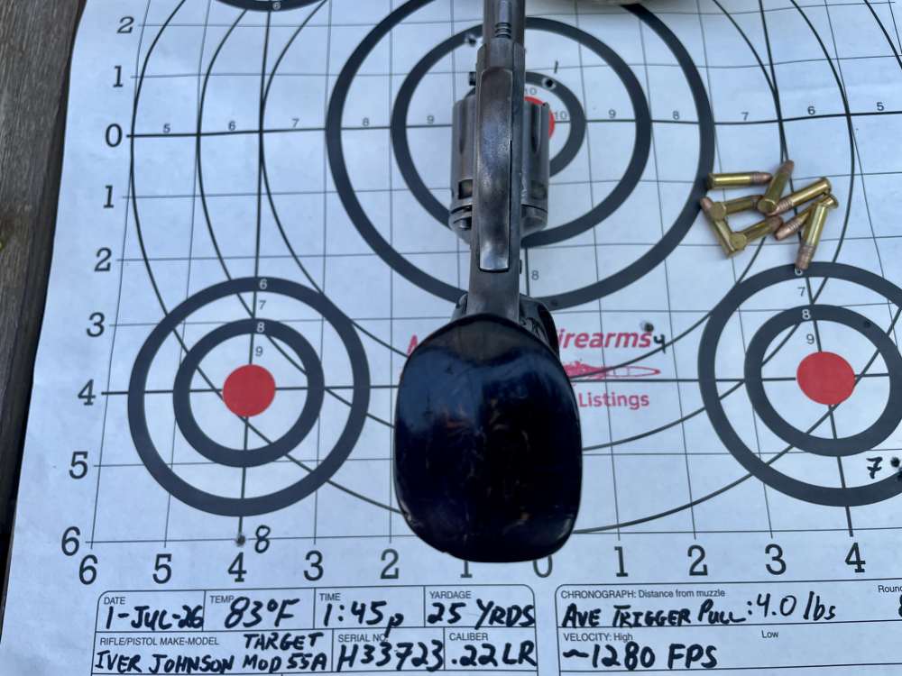 Iver Johnson Target Model 55A 8-Shot Double Action 22LR Revolver (C&R A-OK)-img-41