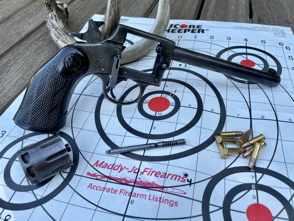 Iver Johnson Target Model 55A 8-Shot Double Action 22LR Revolver (C&R A-OK)-img-31