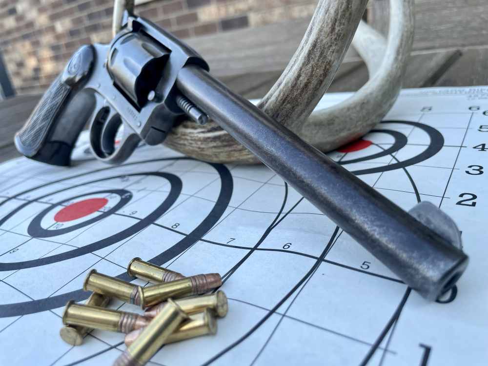 Iver Johnson Target Model 55A 8-Shot Double Action 22LR Revolver (C&R A-OK)-img-22