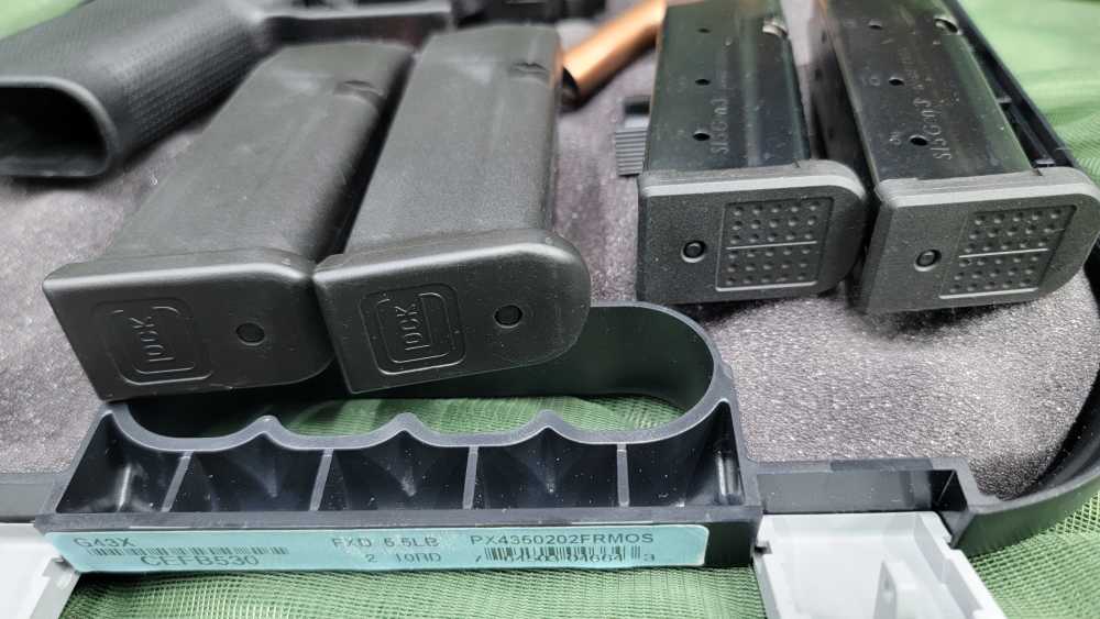 Blue Label Glock 43x MOS / 4 Mags / Compensated Barrel G43x-img-26