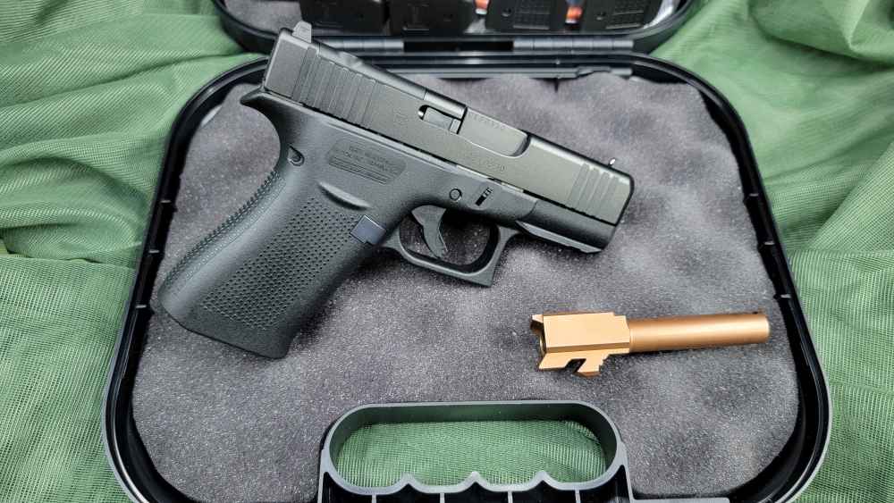 Blue Label Glock 43x MOS / 4 Mags / Compensated Barrel G43x-img-0