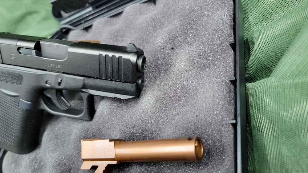 Blue Label Glock 43x MOS / 4 Mags / Compensated Barrel G43x-img-5