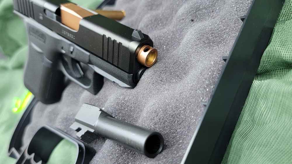 Blue Label Glock 43x MOS / 4 Mags / Compensated Barrel G43x-img-24