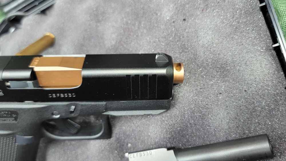 Blue Label Glock 43x MOS / 4 Mags / Compensated Barrel G43x-img-23
