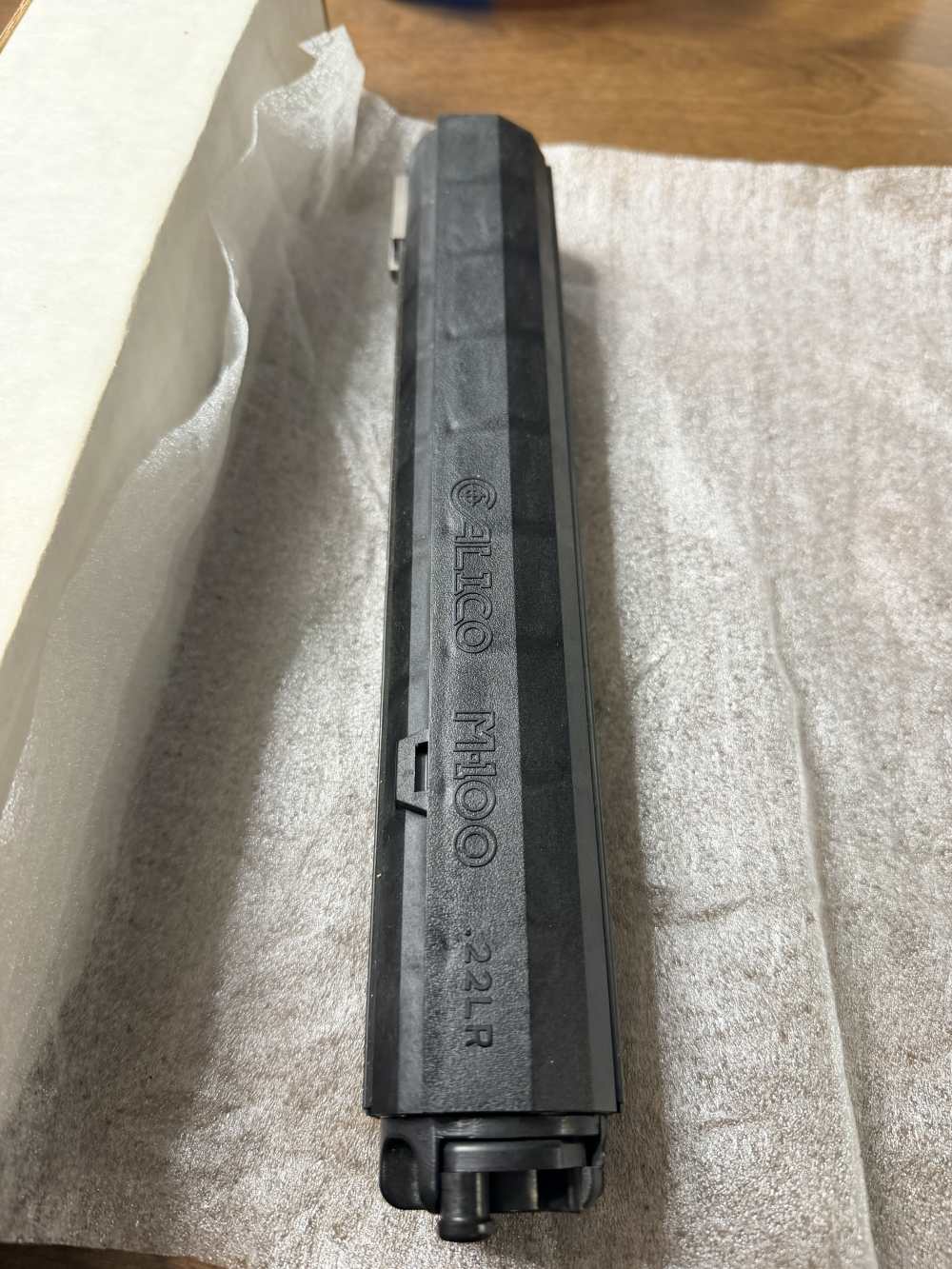 NEW OLD STOCK CALICO M207 M100 .22LR Drum magazine 100 rounds -img-2