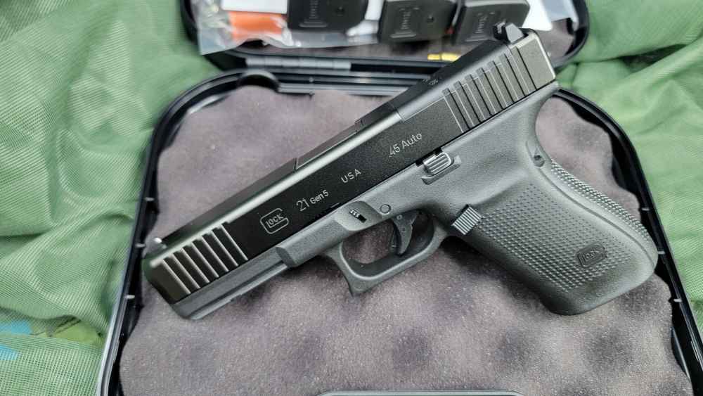 Blue Label Glock 21 Gen 5 MOS .45ACP G21 - 3 Magazines-img-9