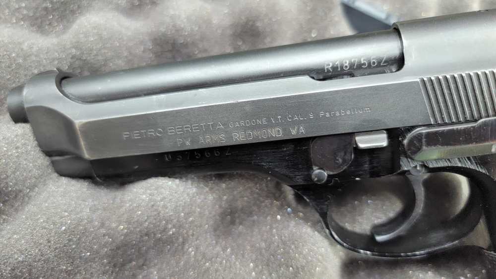 Beretta 92S PW Arms Italian Police Trade In - No Proof Marks - Pre 92FS-img-12