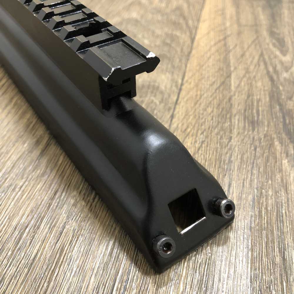Unbranded AK47 AKM Rifle Smooth Steel Single Rail Top Dust Cover-img-5