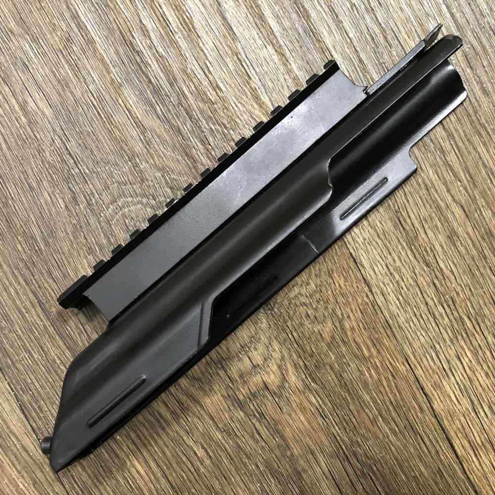 Unbranded AK47 AKM Rifle Smooth Steel Single Rail Top Dust Cover-img-1