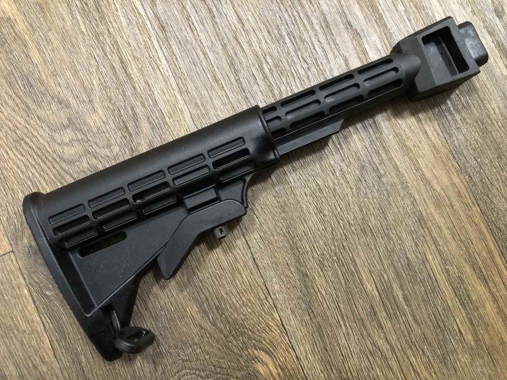 Tapco USA Intrafuse MILLED AK-47 AKM Rifle Black T6 Collapsible Stock & Pad-img-5