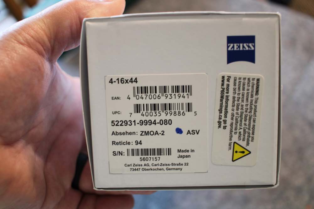 Zeiss Conquest V4 4-16x44 with ZMOA-2 #94 reticle. New-img-0