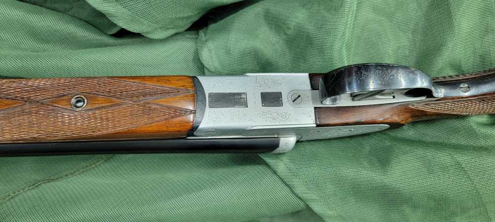 Bayard Side By Side 12 Gauge Shotgun 1947 Proof Hand Engraved Numbers Match-img-23