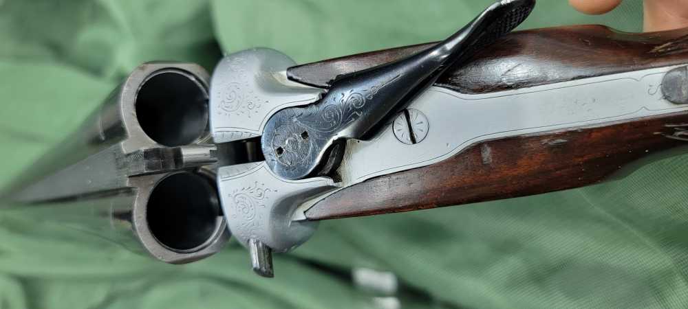 Bayard Side By Side 12 Gauge Shotgun 1947 Proof Hand Engraved Numbers Match-img-29