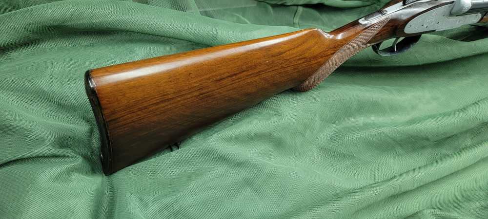 Bayard Side By Side 12 Gauge Shotgun 1947 Proof Hand Engraved Numbers Match-img-1