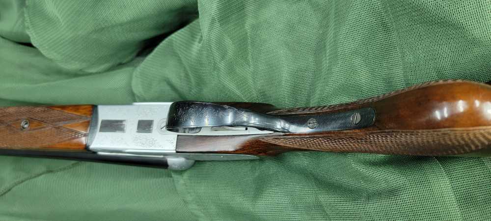 Bayard Side By Side 12 Gauge Shotgun 1947 Proof Hand Engraved Numbers Match-img-22