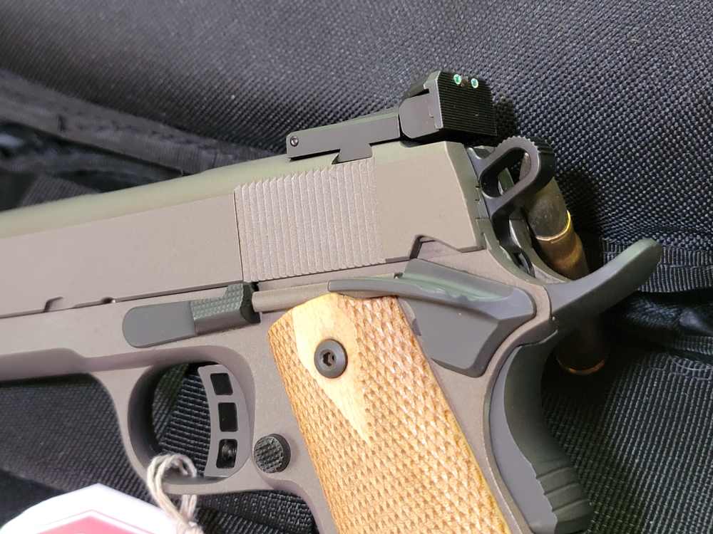 RIA M1911-A1 Pro Ultra Match FS 45ACP - Custom Black Gold Cerakote - NEW-img-10