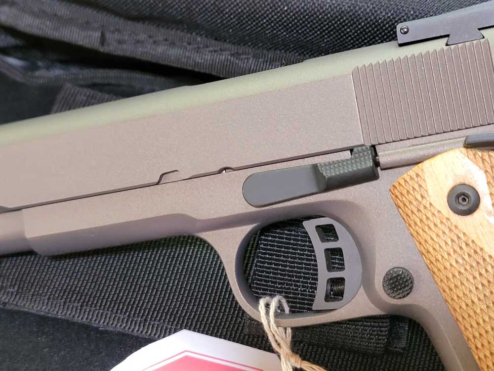 RIA M1911-A1 Pro Ultra Match FS 45ACP - Custom Black Gold Cerakote - NEW-img-11