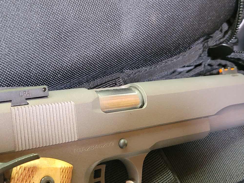 RIA M1911-A1 Pro Ultra Match FS 45ACP - Custom Black Gold Cerakote - NEW-img-6