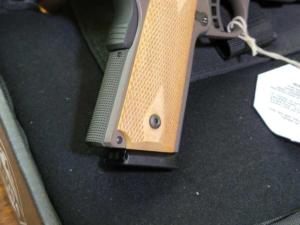 RIA M1911-A1 Pro Ultra Match FS 45ACP - Custom Black Gold Cerakote - NEW-img-4