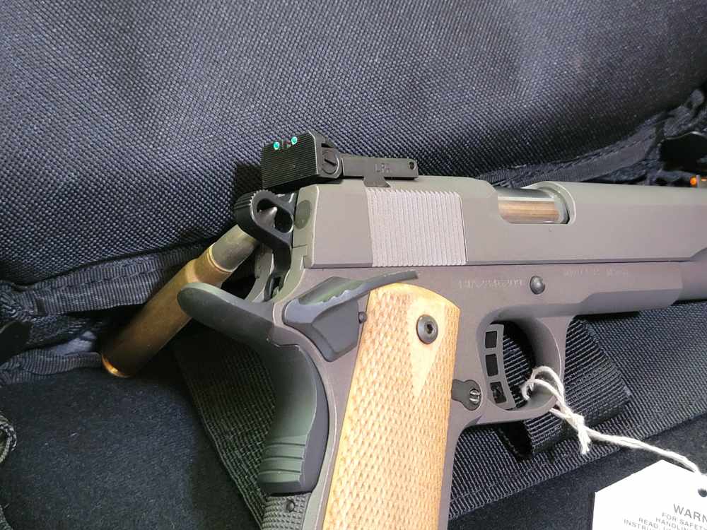 RIA M1911-A1 Pro Ultra Match FS 45ACP - Custom Black Gold Cerakote - NEW-img-3