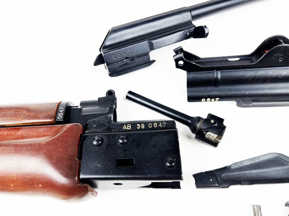 1998 Bulgarian AKS-74U 5.45x39 Matching Numbers Parts Kit, AKS74U AKSU-img-2