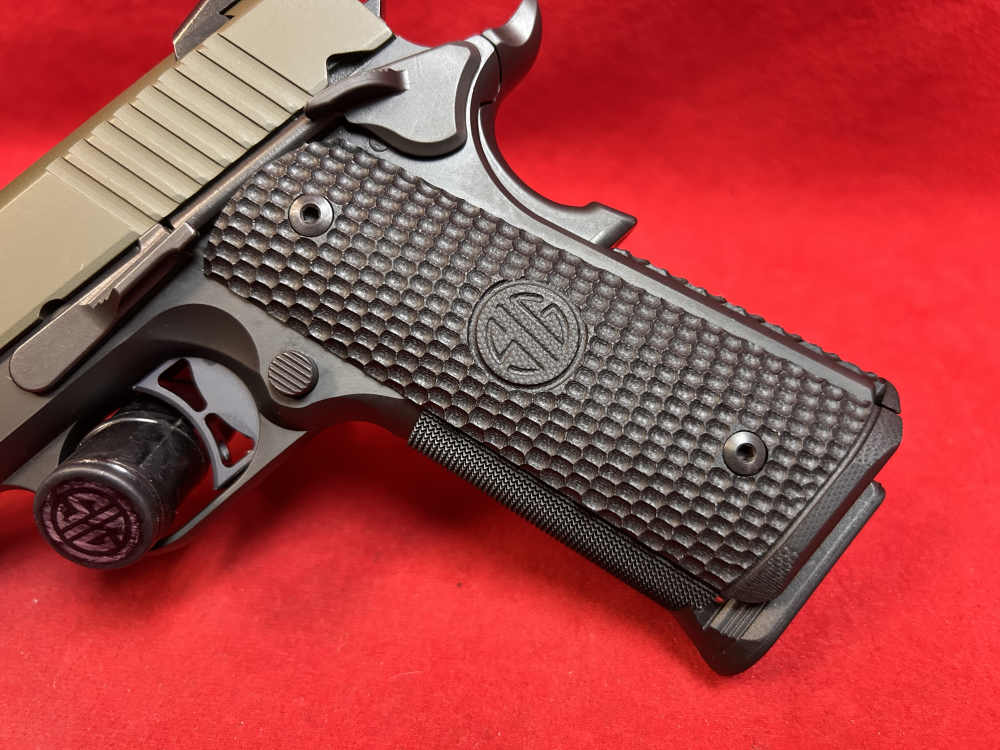 Sig Sauer 1911TCA, 45 ACP, Two Tone, OD Green, 4.2” Barrel, 2015, ANIB-img-3