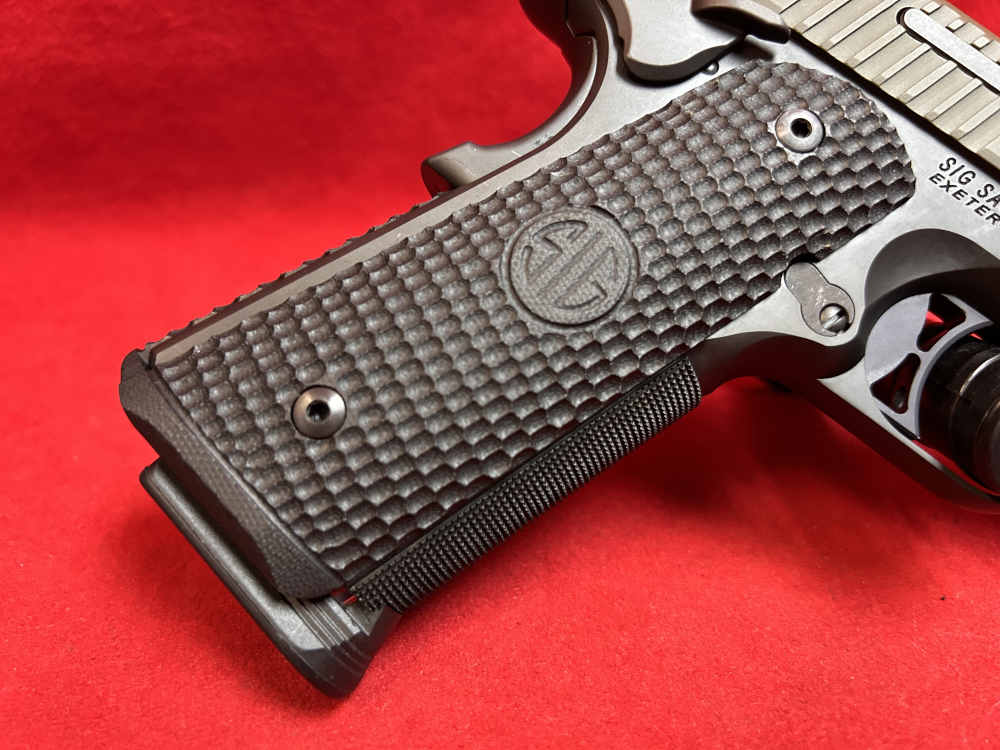 Sig Sauer 1911TCA, 45 ACP, Two Tone, OD Green, 4.2” Barrel, 2015, ANIB-img-6