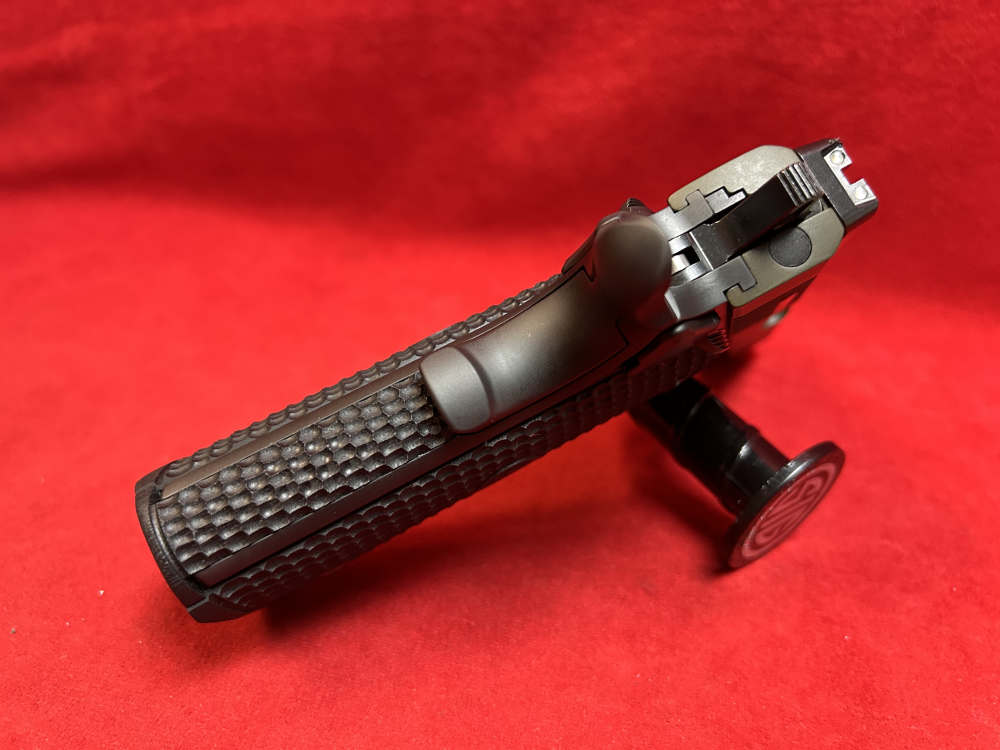 Sig Sauer 1911TCA, 45 ACP, Two Tone, OD Green, 4.2” Barrel, 2015, ANIB-img-11