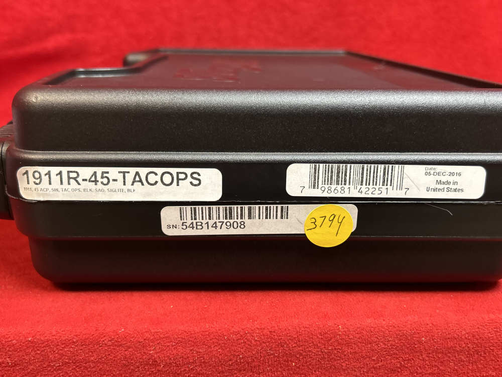 Sig Sauer 1911-R Tac-Ops, .45 ACP, 4 Mags, Rail, ANIB-img-22