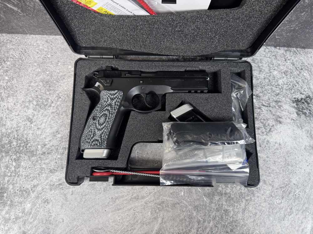 CZ 75 SP-01 Cajun Gun Works Upgrade 4.7'' 9MM 10+1 No Reserve-img-6