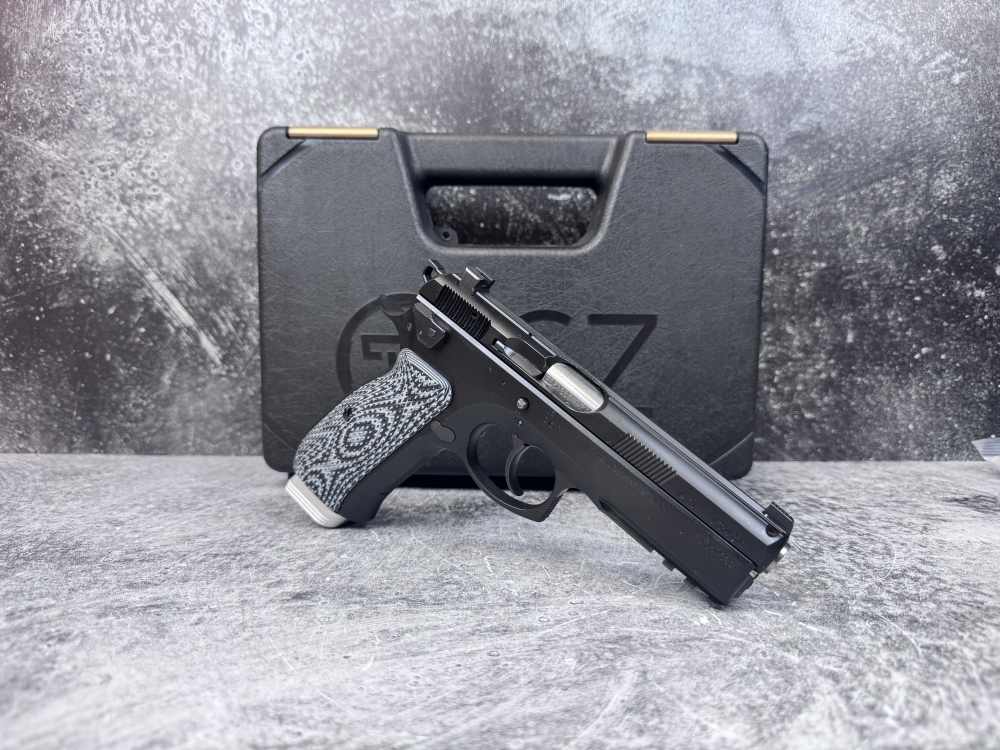 CZ 75 SP-01 Cajun Gun Works Upgrade 4.7'' 9MM 10+1 No Reserve-img-1