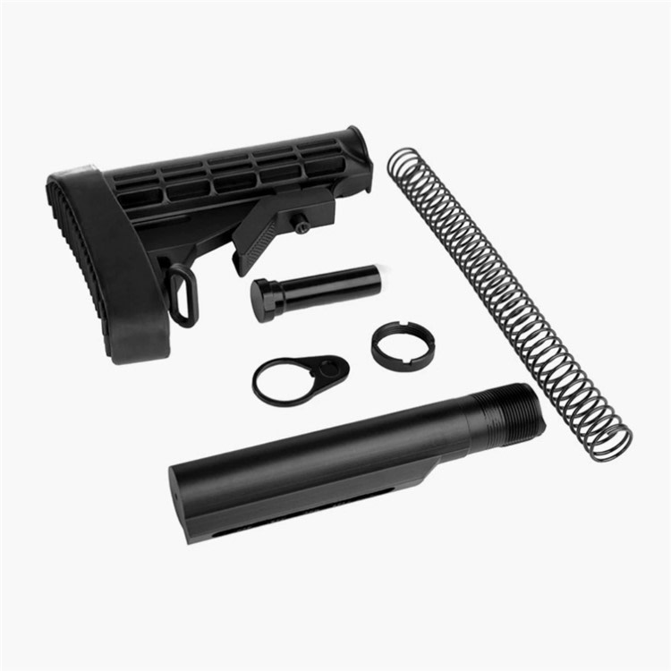 AR15 LE 6 Position Mil Spec Buffer Tube ButtStock Kit -img-0